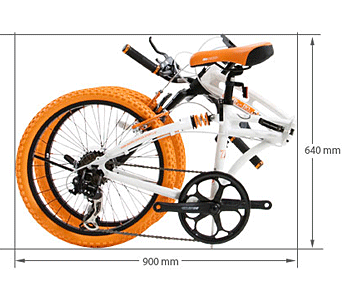 折りたたみ自転車ドッペルギャンガー215-Barbarous 20インチアルミ 