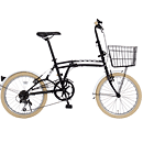 ドッペルギャンガー折り畳み自転車　m6Violet　バイオレット
