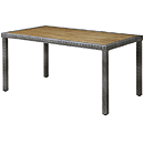 ガーデンテーブル　エーゲテーブル4型　グレー