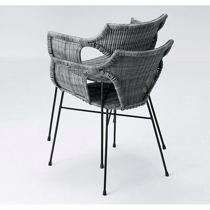 ガーデンチェアテガール2型スタキング