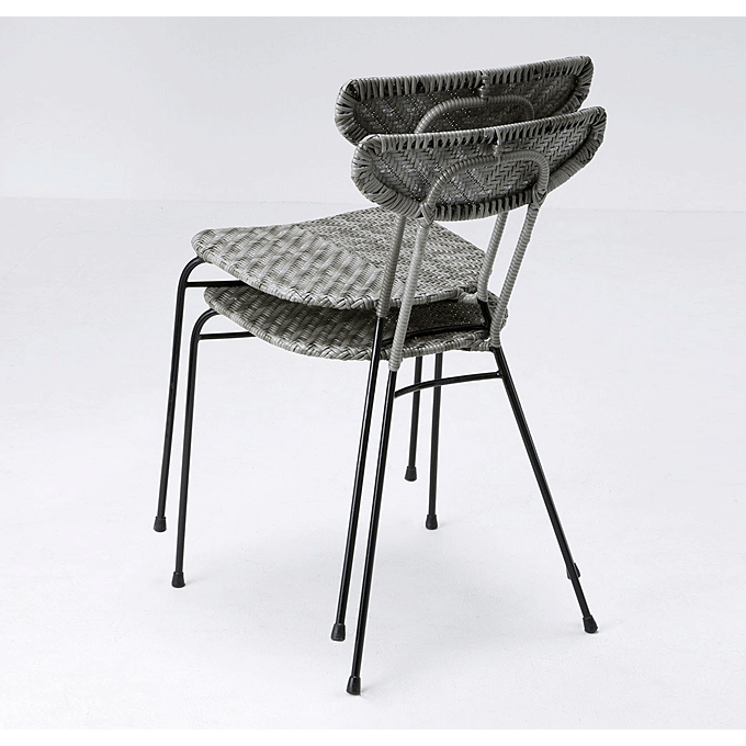 ガーデンチェアテガールスタッキング