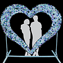 ビッグハート ホログラムフラワー