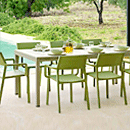 ガーデンセット リオダイニングテーブル/トリルアームチェア