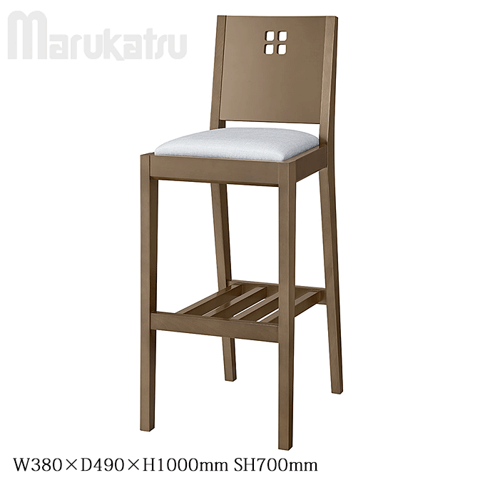 空スタンド椅子　Dダークブラウン