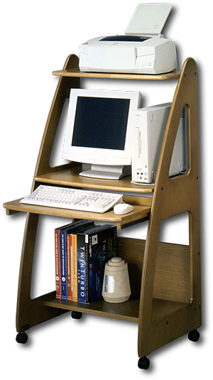 木製パソコンデスク、PD-30シリーズ。ホルムアルデヒトを含まない健康