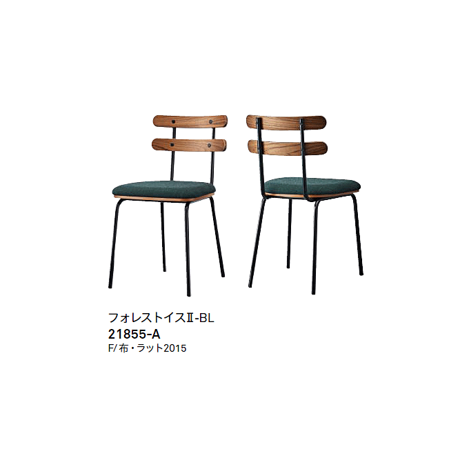 スチール椅子 フォレストII バリエーション