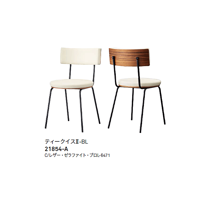 スチール椅子 ティークII バリエーション