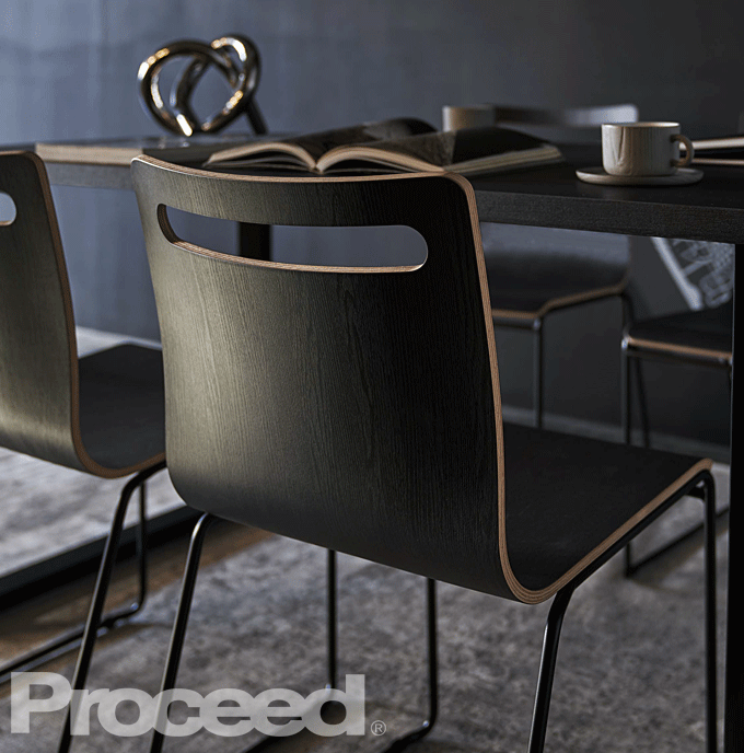 スチール椅子 オフィス レストランチェア サーフ プロシード 業務用家具