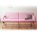折り畳みソファベッド　タンテ　ピンク