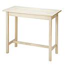 木製カウンターテーブル　KNT-143Cホワイト