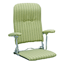 レバー式回転座椅子　YS-B1375/CV-B1ベージュ