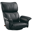 スーパーソフトレザー座椅子YS-1396HR　ブラックを敬老の日に