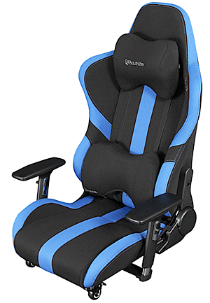 ゲーミング座椅子　プロシリーズ　LOC-950RR-BU　ブルー＆ブラック