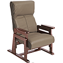 びよ〜ん・背　日本製高座椅子　YS-1702ブラウン